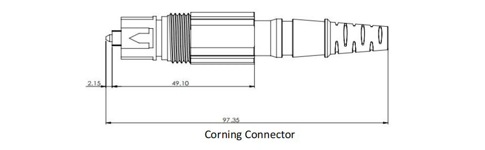 Corning-Waterproof-Fiber-Optic-Connector-Dimension Corning-Waterproof-Fiber-Optic-Connector-Dimension