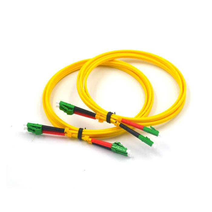LC/APC-LC/APC Singlemode Duplex Fiber Patch Cord