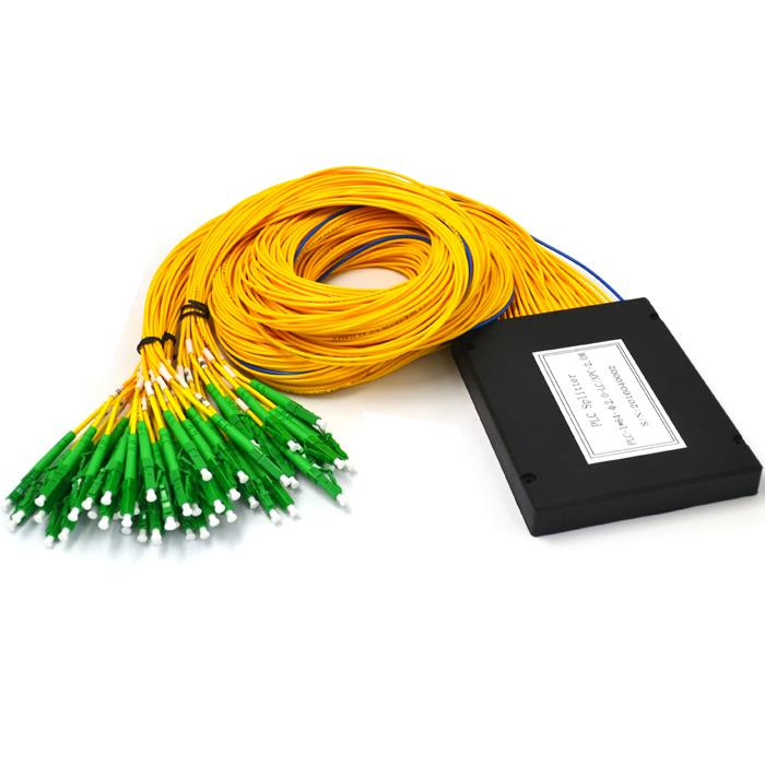 1x64 Fiber Optic PLC Splitter ABS Module 2.0mm