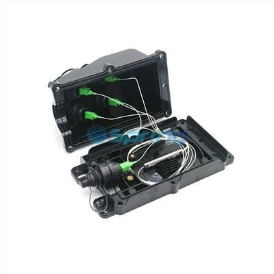 Caja de distribución del recinto FTTx del terminal de servicio multipuerto de fibra óptica 4cores