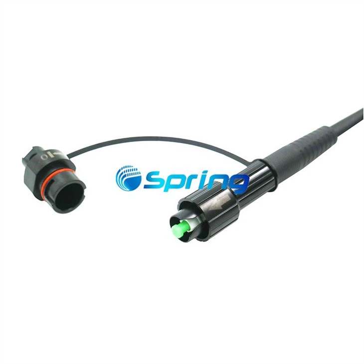 IP67 External Cable FO Drop Preconectorizado With MINI SC Pre-connected Connectors