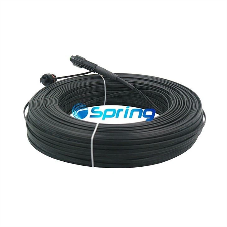 IP67 External Cable FO Drop Preconectorizado With MINI SC Pre-connected Connectors