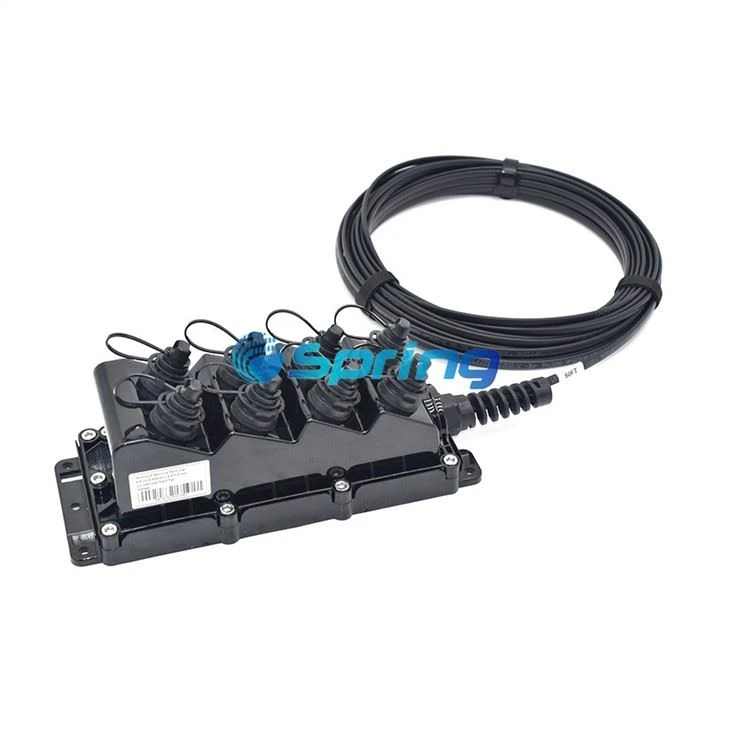 Multiport Enclosure Optitap Equivalent SCAPC 8 Port Gel Filled SST Cable Tonable