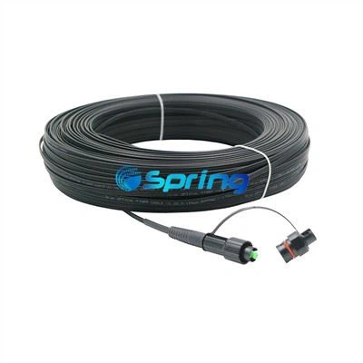 Cable externo IP67 FO Drop preconectorizado con conectores MINI SC preconectados