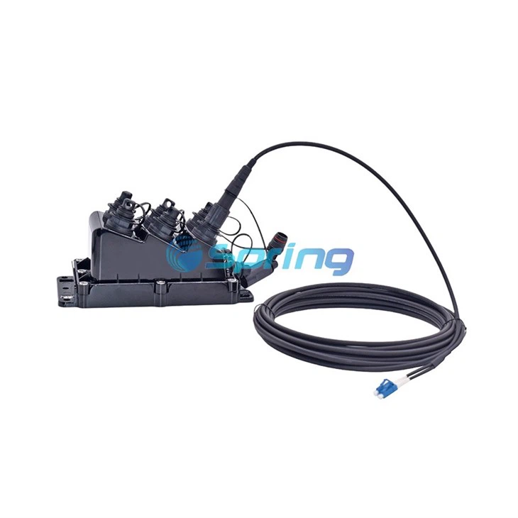 6 Core Fiber Multiport Terminals With OptiTap DLC Drop Cables