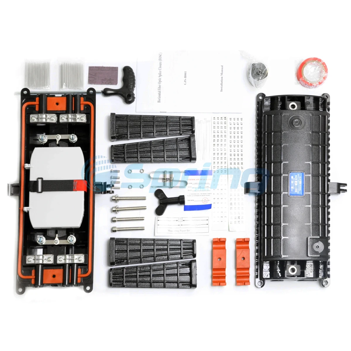 GJS-H001 Horizontal Fiber Optic Splice Closure