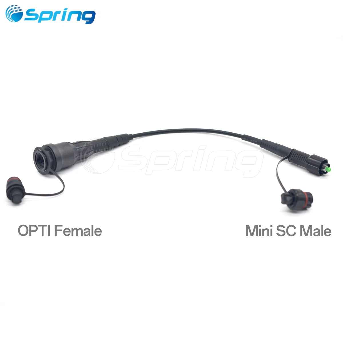 Cable drop preconectorizado Mini SC male y Optitap female