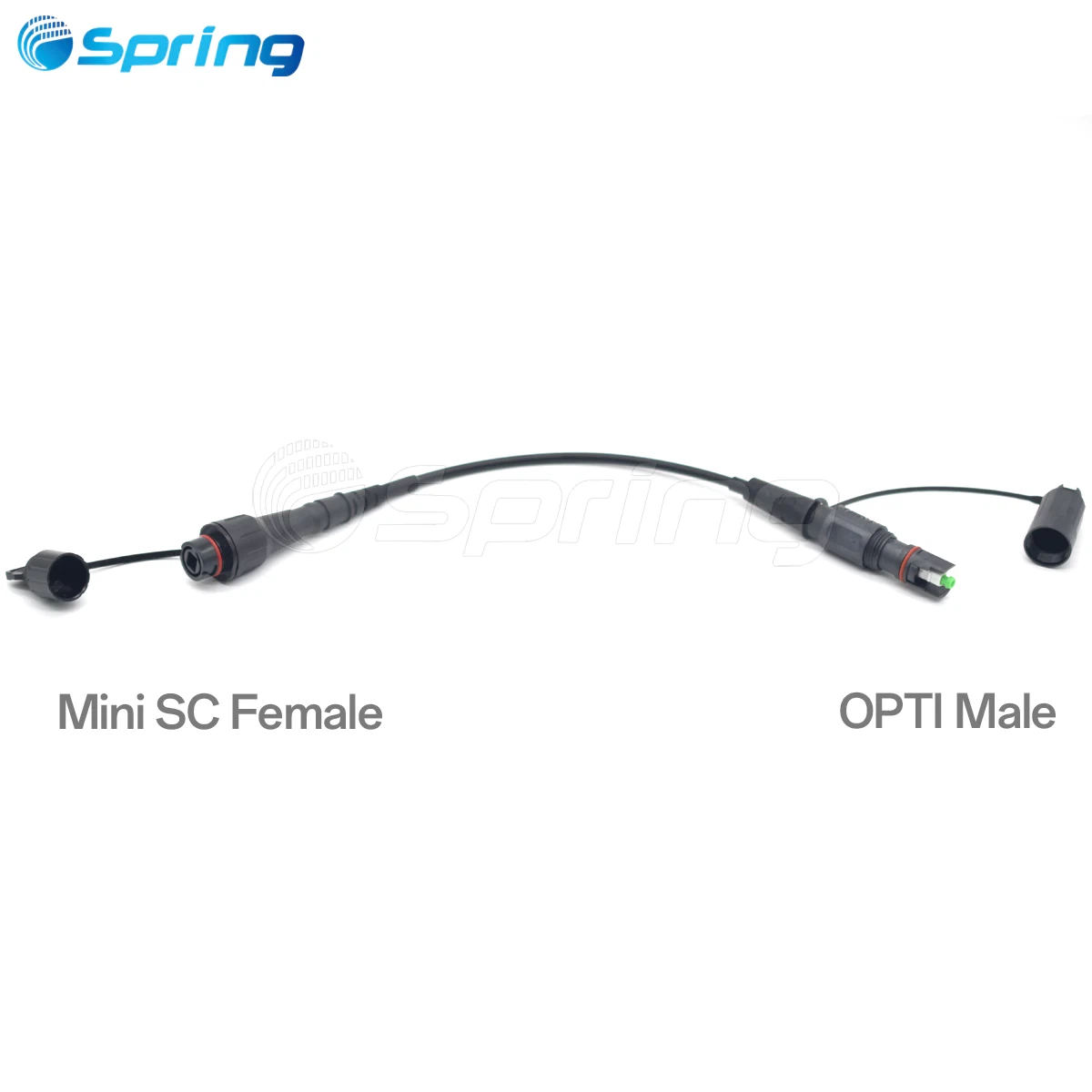 Cable drop preconectorizado Optitap male y Mini SC female