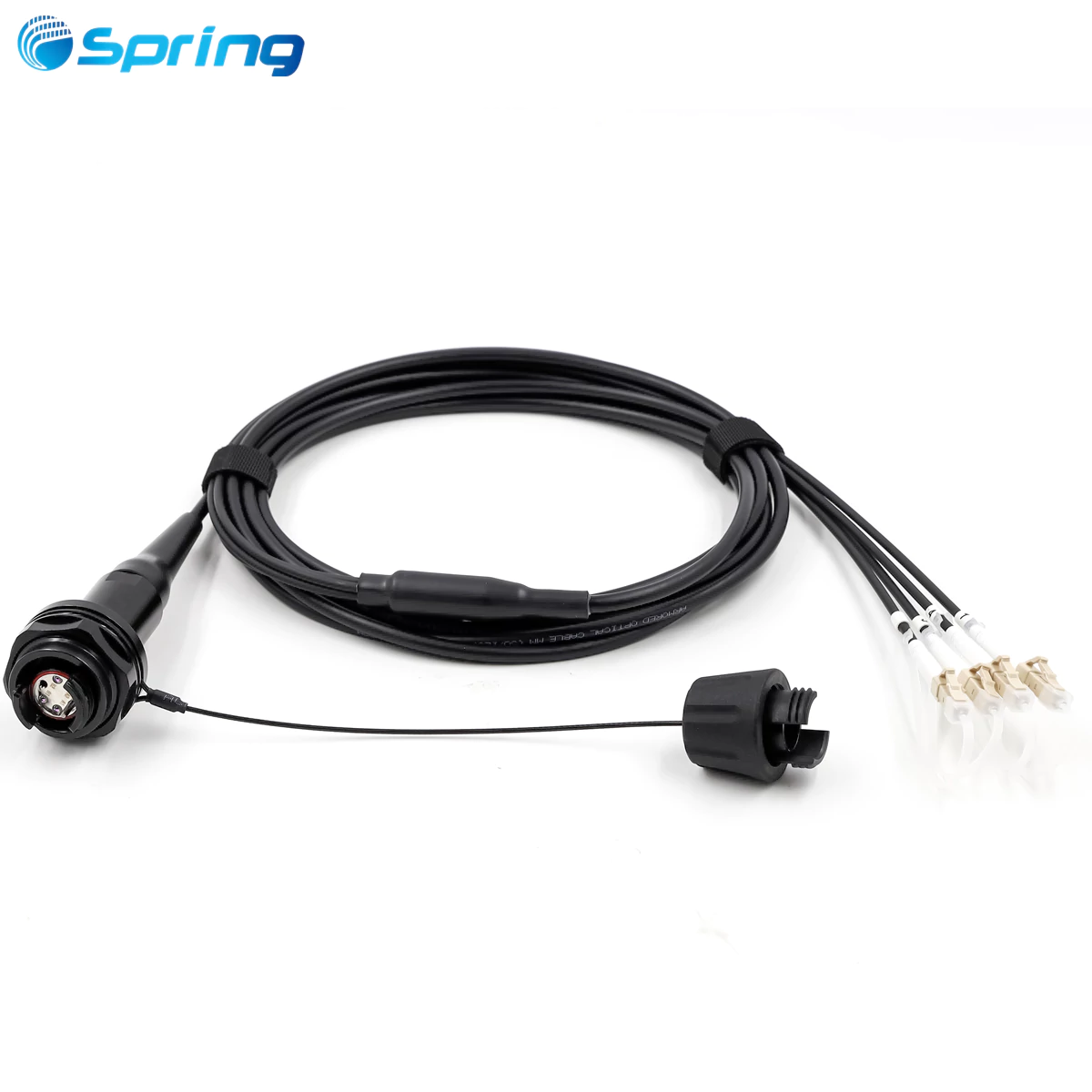 expanded beam fiber optic cable