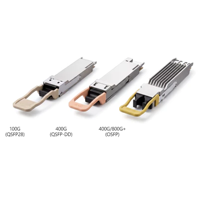 Guía de selección de módulos ópticos 400G: QSFP-DD frente a QSFP28 frente a OSFP