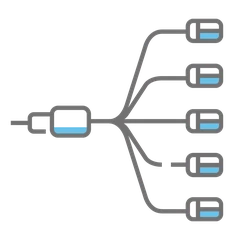 Divisor de fibra óptica