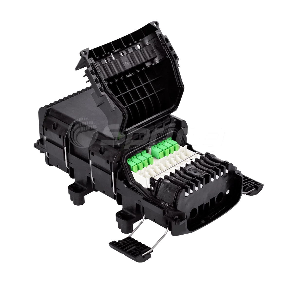 Caja de distribución de fibra óptica impermeable de 8 puertos
